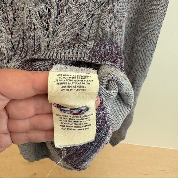 Anthropologie Moth Anita Swing Cabled Sweater - Picture 5 of 12